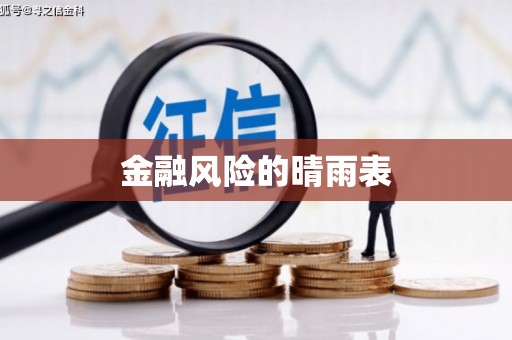 黄南金融风险的晴雨表