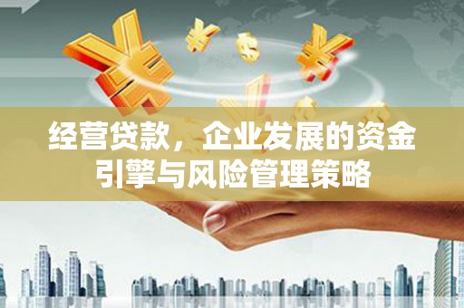 黄南经营贷款，企业发展的资金引擎与风险管理策略
