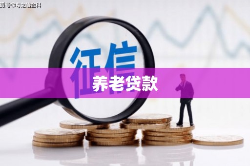 黄南养老贷款