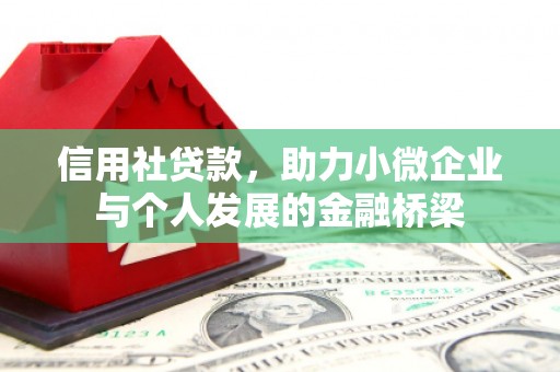 黄南信用社贷款，助力小微企业与个人发展的金融桥梁