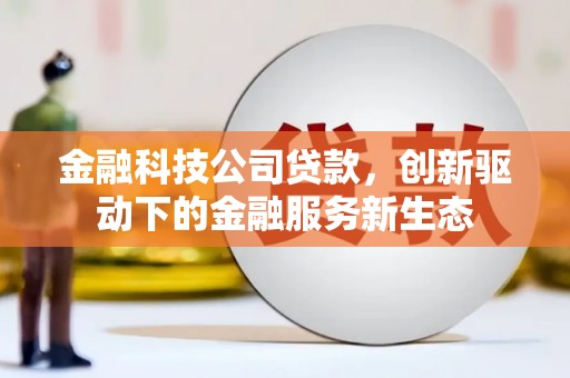 黄南金融科技公司贷款，创新驱动下的金融服务新生态