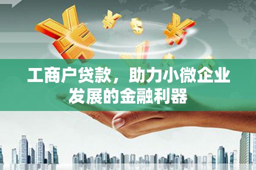 黄南工商户贷款，助力小微企业发展的金融利器
