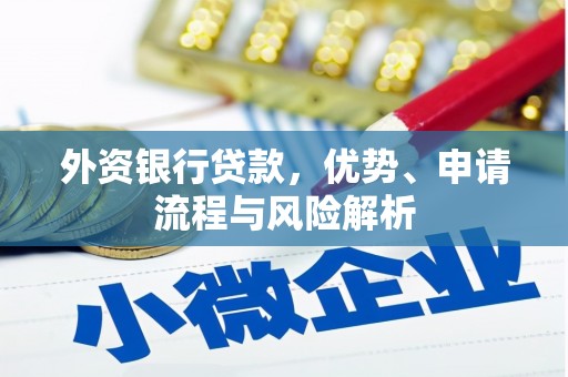 黄南外资银行贷款，优势、申请流程与风险解析