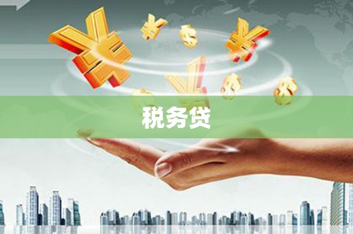 黄南税务贷