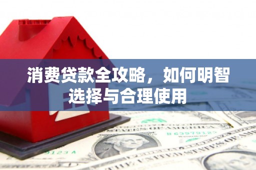 黄南消费贷款全攻略，如何明智选择与合理使用