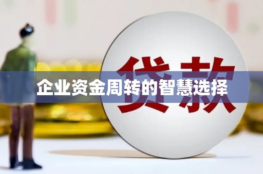 黄南企业资金周转的智慧选择