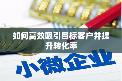 黄南如何高效吸引目标客户并提升转化率
