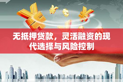 黄南无抵押贷款，灵活融资的现代选择与风险控制