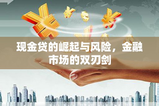 黄南现金贷的崛起与风险，金融市场的双刃剑