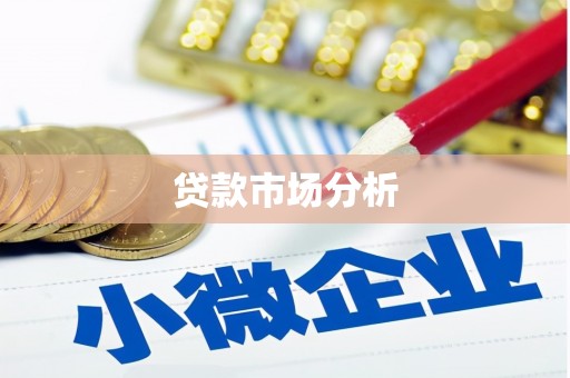 黄南贷款市场分析