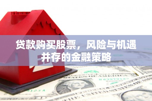 黄南贷款购买股票，风险与机遇并存的金融策略
