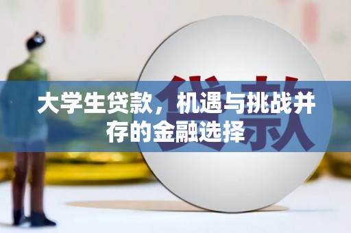 黄南大学生贷款，机遇与挑战并存的金融选择