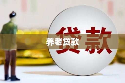黄南养老贷款