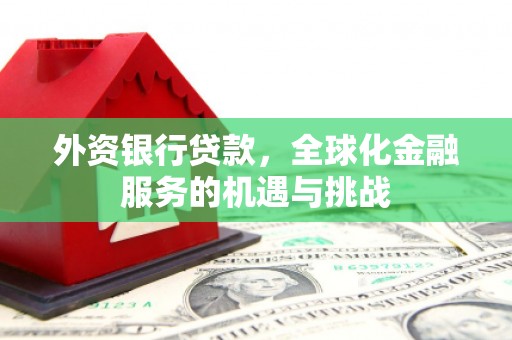 黄南外资银行贷款，全球化金融服务的机遇与挑战