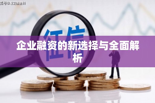 黄南企业融资的新选择与全面解析